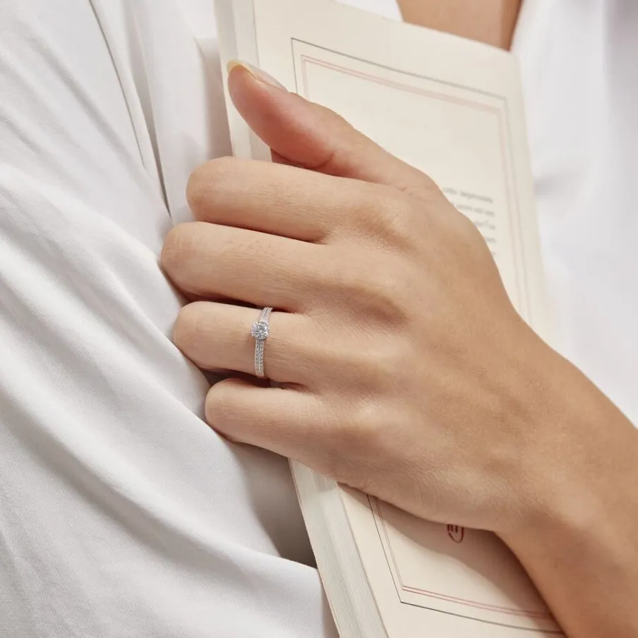 Histoire d'Or Bague Dayna De Zirconium