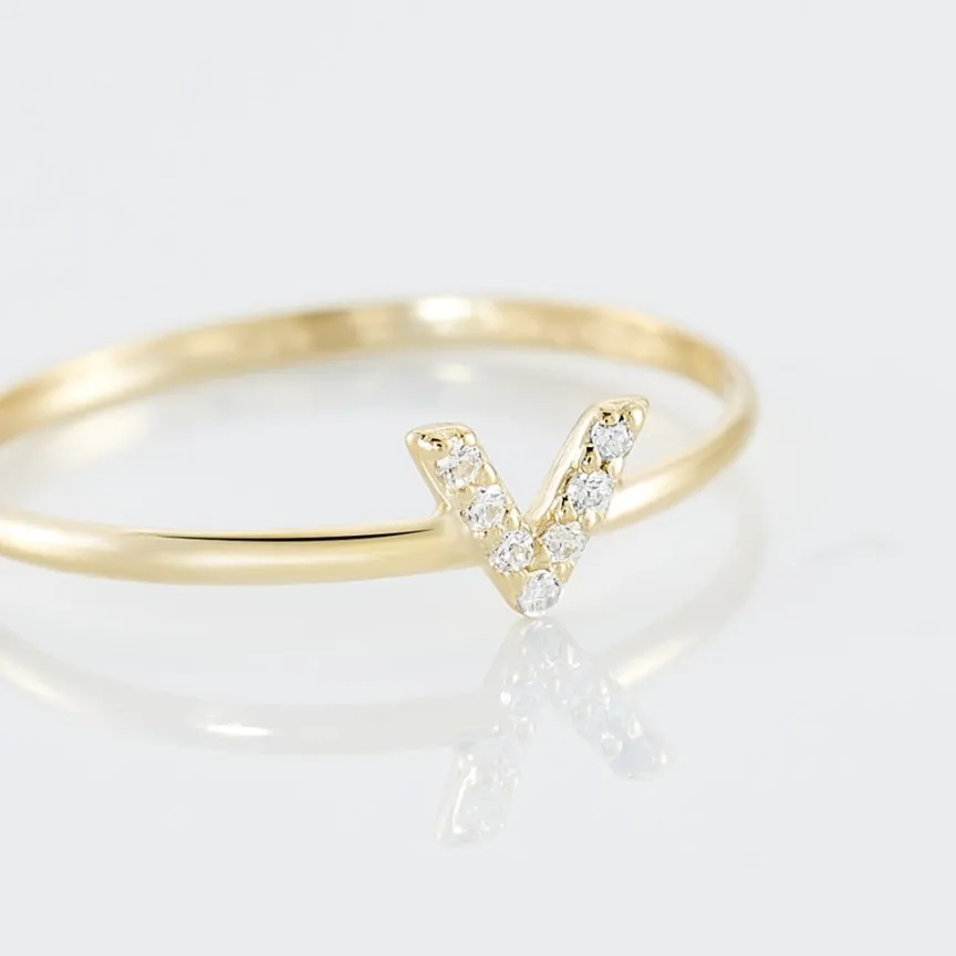 Bague De Phalange Celene Or Jaune Oxyde De Zirconium-Histoire d'Or Outlet