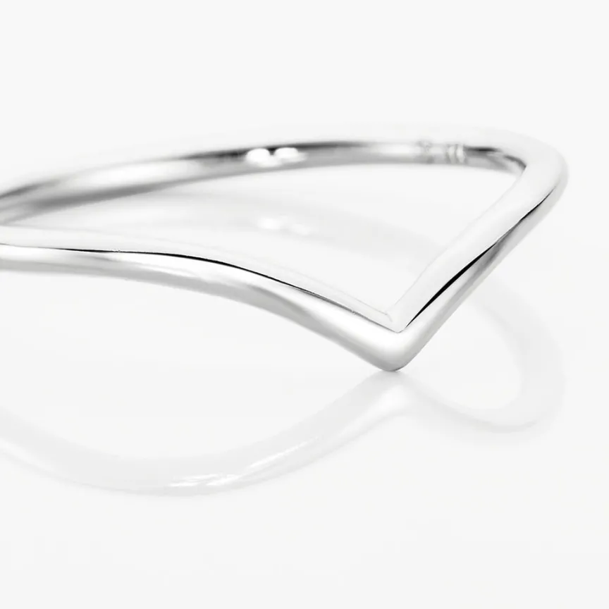 Bague De Phalange Tricia Argent Blanc-Histoire d'Or