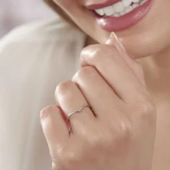 Bague De Phalange Tricia Argent Blanc-Histoire d'Or