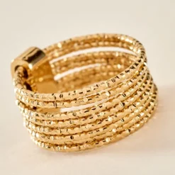 Bague Dion Acier Jaune-Histoire d'Or Sale