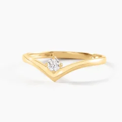 Bague Dipali Or Jaune Diamant Synthétique-Histoire d'Or Sale