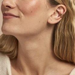 Bague D'oreille Unitaire Lauri Acier Doré-Histoire d'Or