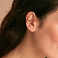 Bague D'oreille Unitaire Lauri Acier Doré-Histoire d'Or Sale