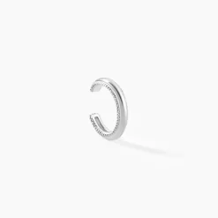 Bague D'oreille Unitaire Ollie Argent Blanc-Histoire d'Or Discount