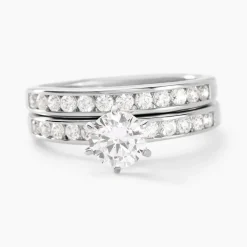 Histoire d'Or Bague Double Jeu De Zirconium