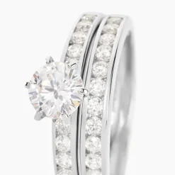 Histoire d'Or Bague Double Jeu De Zirconium