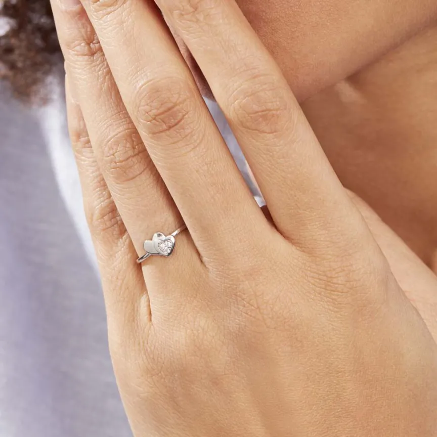 Bague Dounyo Argent Oxyde De Zirconium-Histoire d'Or Online