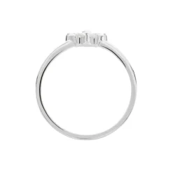 Bague Eclat Argent Blanc Oxyde De Zirconium-Histoire d'Or Online