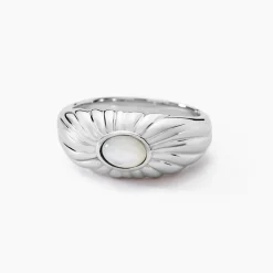 Bague Egerie Argent Blanc Nacre-Histoire d'Or Best