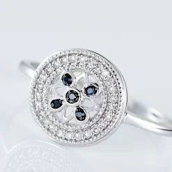 Bague Elfidiane Or Blanc Diamant-Histoire d'Or Outlet