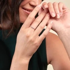 Bague Eliisa Or Blanc Diamant-Histoire d'Or Online