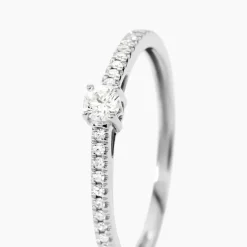 Bague Eliisa Platine Blanc Diamant-Histoire d'Or Online
