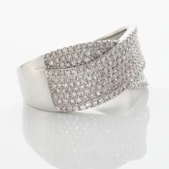 Histoire d'Or Bague Elyne Or Blanc Diamant