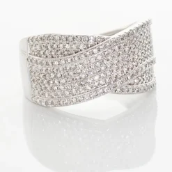 Bague Elyne Or Blanc Diamant-Histoire d'Or Discount