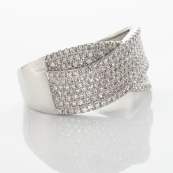 Bague Elyne Or Blanc Diamant-Histoire d'Or