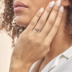 Bague Emma-lise Or Blanc Diamant-Histoire d'Or New