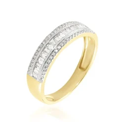 Bague Eugenie Or Jaune Diamant-Histoire d'Or Discount