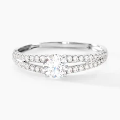 Bague Fina Or Blanc Oxyde De Zirconium-Histoire d'Or Best