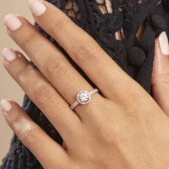 Bague Garine Or Rose Oxyde De Zirconium-Histoire d'Or Discount