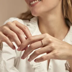 Bague Grady Plaqué Or Jaune Oxyde De Zirconium-Histoire d'Or Outlet