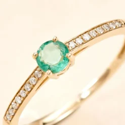 Bague Hardy Or Jaune Emeraude Diamant-Histoire d'Or Best