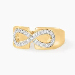 Bague Heracleitus Or Jaune Diamant-Histoire d'Or Sale