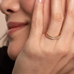 Bague Hyacintha Or Jaune Oxyde De Zirconium-Histoire d'Or Outlet