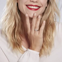 Bague Ilariane Or Blanc Diamant-Histoire d'Or New