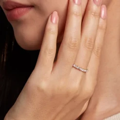 Bague Ilean Or Jaune Oxyde De Zirconium-Histoire d'Or Hot