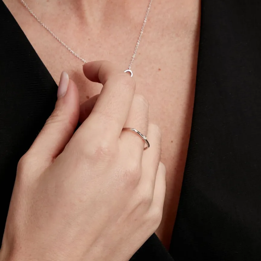 Bague Infini Pop De Zirconium-Histoire d'Or Clearance