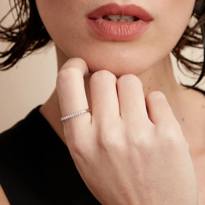 Bague Infini Pop De Zirconium-Histoire d'Or