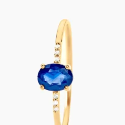 Histoire d'Or Bague Jehane Et Diamant