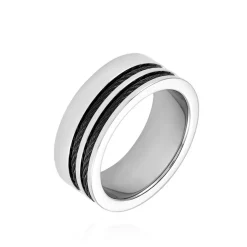 Bague Acier Gris-JOURDAN Online