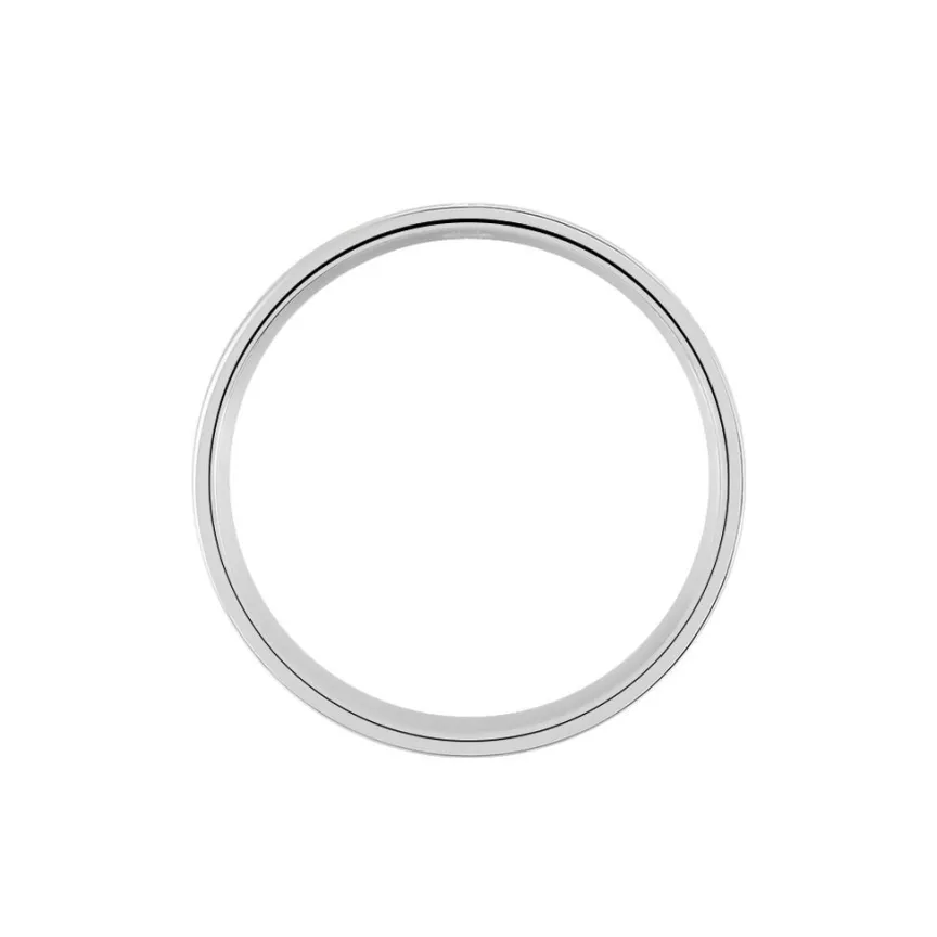 Bague Ahou Acier Blanc Diamant-JOURDAN Outlet