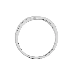 Bague Kali Argent Blanc Oxyde De Zirconium-Histoire d'Or Clearance