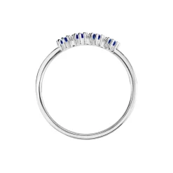 Bague Karrie Argent Blanc Oxyde De Zirconium-Histoire d'Or