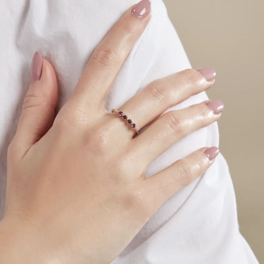 Bague Karrie Argent Blanc Oxyde De Zirconium-Histoire d'Or Clearance