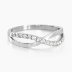 Bague Kassandre Argent Blanc Oxyde De Zirconium-Histoire d'Or New