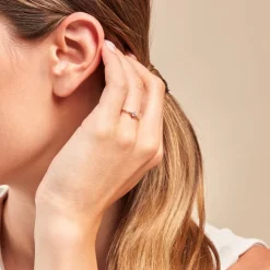 Histoire d'Or Bague Lilou Plaqué Or Doré Oxyde De Zirconium