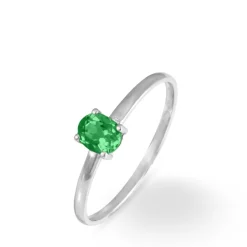 Bague Lily Or Blanc Emeraude-Histoire d'Or Best