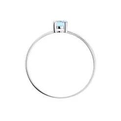 Bague Lily Or Blanc Topaze-Histoire d'Or Discount