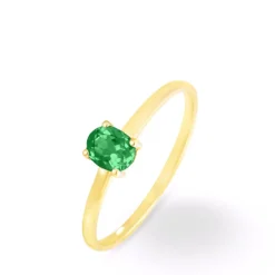 Bague Lily Or Jaune Emeraude-Histoire d'Or Best