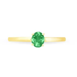 Bague Lily Or Jaune Emeraude-Histoire d'Or Best