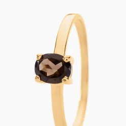 Histoire d'Or Bague Lily Or Jaune Quartz