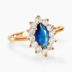 Bague Lisea Plaqué Or Jaune Verre Et Oxyde De Zirconium-Histoire d'Or