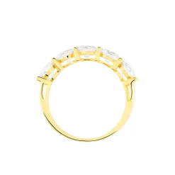 Bague Lyana Or Jaune Oxyde De Zirconium-Histoire d'Or Online