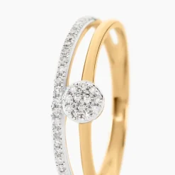 Bague Maellys Or Jaune Diamant-Histoire d'Or Hot