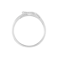 Bague Malinda Or Blanc Diamant-Histoire d'Or New