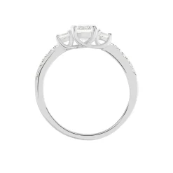 Bague Mallory Argent Blanc Oxyde De Zirconium-Histoire d'Or Sale